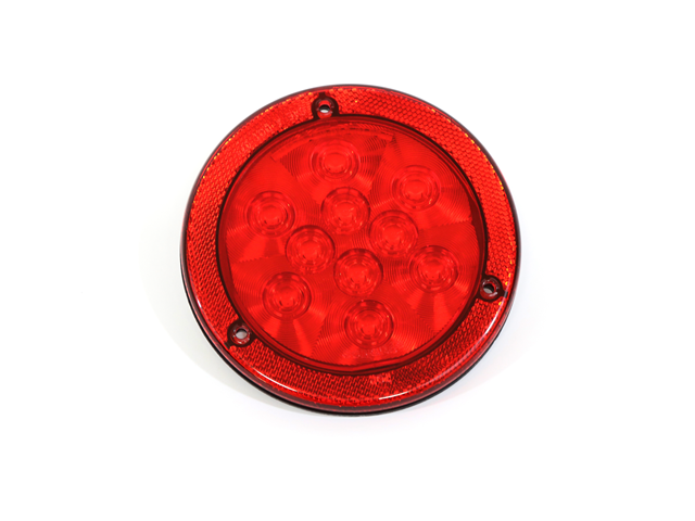 ENTRENADOR DE GOSHEN, 05-08-010-006 LUZ, ROJA, ANILLO REFLECTANTE, 4", LED / STL43RBX / 42-6410