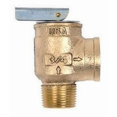 Productos Apolo, 1040705 = Válvula de alivio 10 Seguridad 3/4 pulgada NPT macho x NPT hembra Bronce 1040705 = Productos Apollo