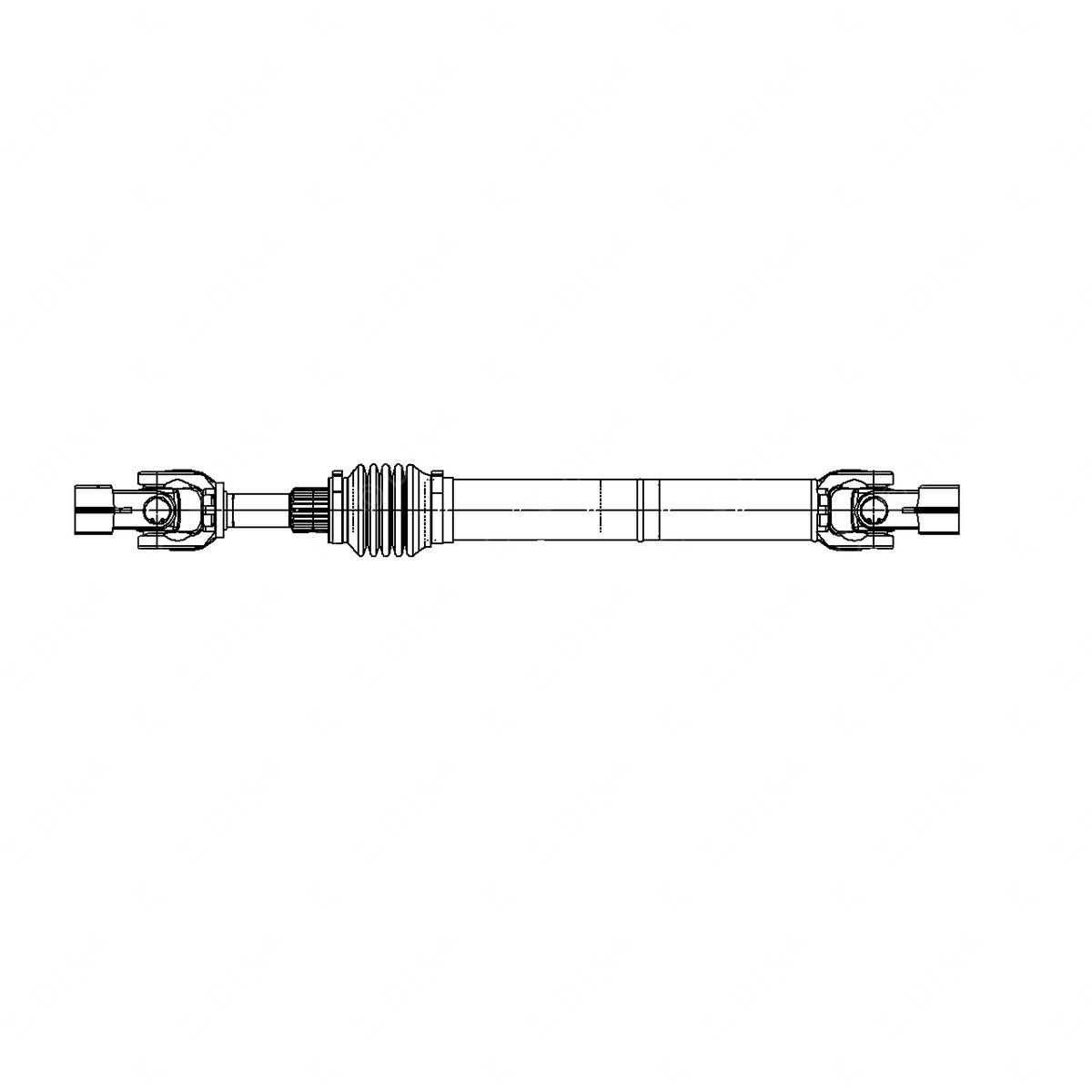 FREIGHTLINER, 14-15029-000 EJE CONJUNTO DE DIRECCIÓN