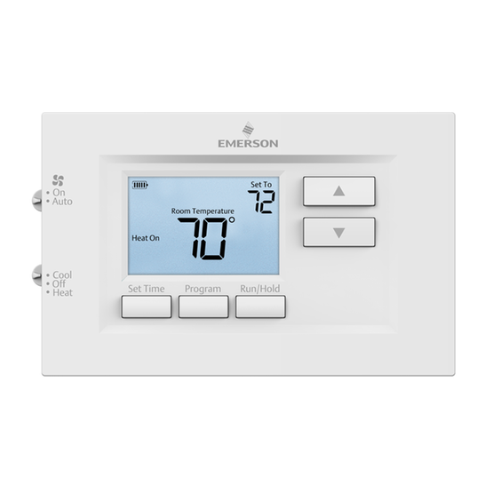 emerson, 1F75C-11PR | Termostato Serie 70 | Etapa única convencional | emerson