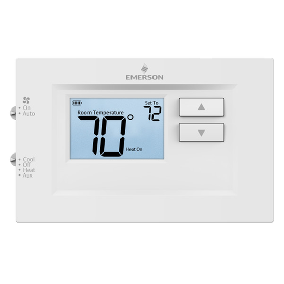 emerson, 1F75H-21NP | Termostato Serie 70 | Bomba de calor | emerson