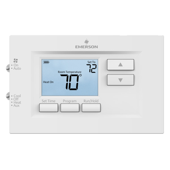 emerson, 1F75H-21PR | Termostato Serie 70 | Bomba de calor | emerson