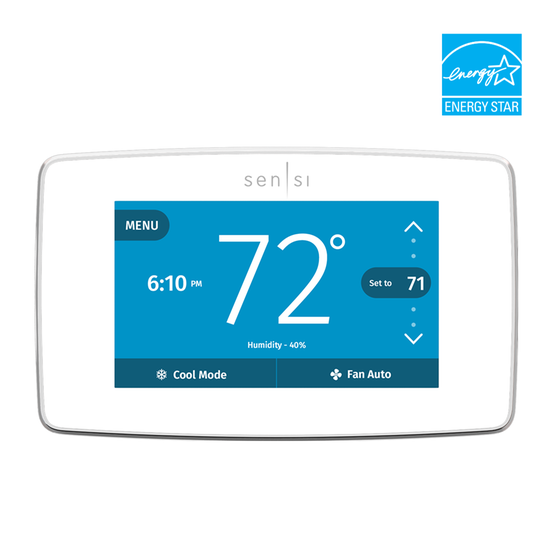 emerson, 1F95U-42WF | Termostato inteligente Sensi Touch | emerson