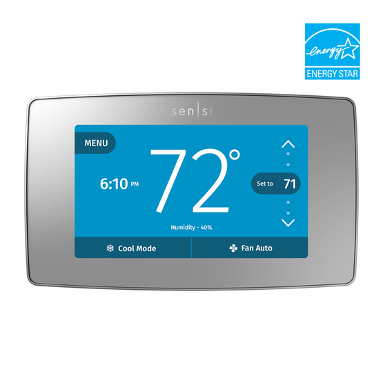 emerson, 1F95U-42WFS | Termostato inteligente Sensi Touch | emerson