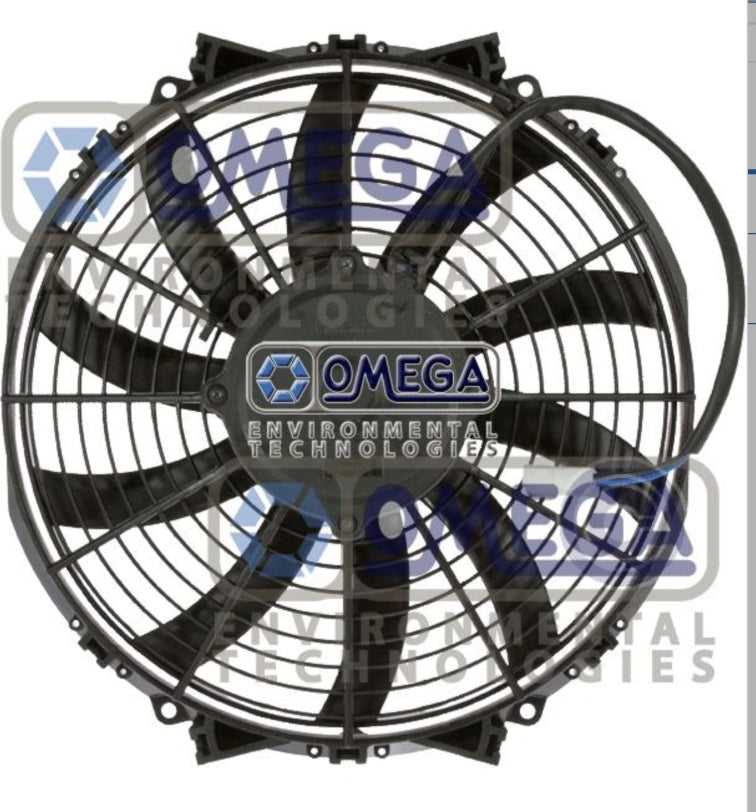 OMEGA, 25-11135 CONJUNTO DE VENTILADOR MOTOR DE 225 W DE HOJA EN S REVERSIBLE DE 12 pulg.