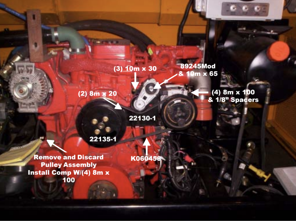 BSI, 89245MOD TENSOR DE RESORTE CUMMINS