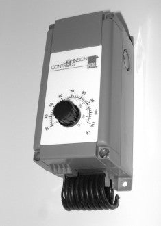 Johnson controla, A28PA-2C = CONTROL DE TEMPERATURA; CONTROL DE TEMPERATURA 30/110F (-1/43C) ESTILO ELEM 3BUL EN BOBINA = Johnson Controls