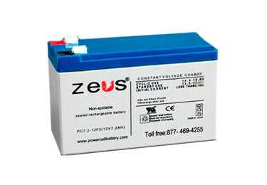 Productos de baterías Zeus, Batería Zeus: Batería PC7.2-12F2, única