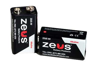 Productos de baterías Zeus, Batería Zeus: Batería de 9 V, única