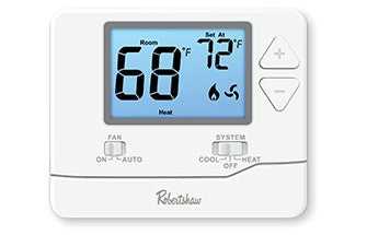 Robertshaw, RS8110 | Termostato no programable | Etapa única convencional | Robertshaw