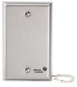 Johnson controla, TE-6350F-1 = SENSOR DE TEMPERATURA; SENSOR DE TEMPERATURA DE PLACA DE PARED 80X 120 PARA HABITACIÓN EMPOTRADA = Johnson Controls