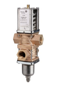 Johnson controla, V248GD1-001C = VÁLVULA DE AGUA 1 PULG. NPT 3 VÍAS; REFRIGERADOR HP; VLV REGULADOR DE AGUA DE 3 VÍAS; 1" NPT; DA; COMERCIAL 200-400PSI = Johnson Controls