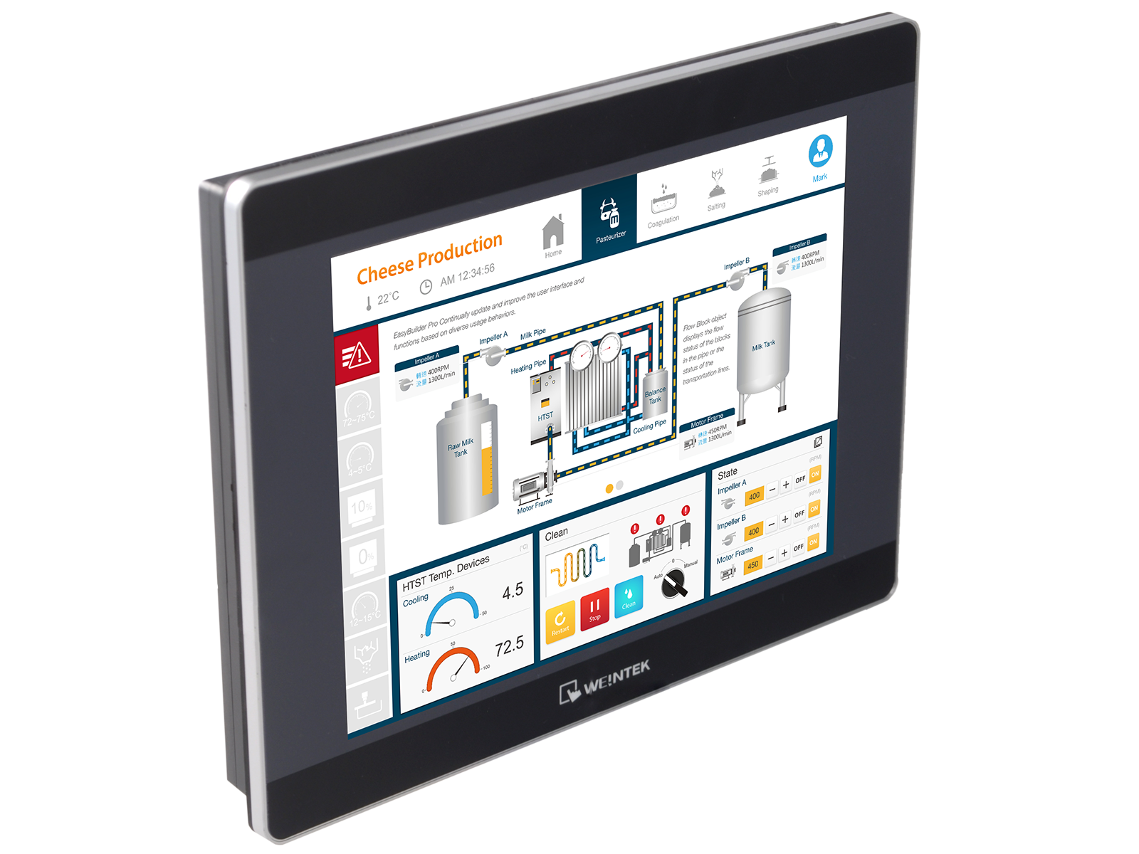 weintek, Weintek XE: HMI estándar de 9,7" - MT8090XE