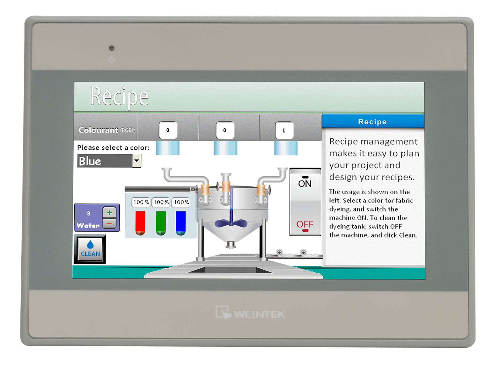 weintek, Weintek iE: HMI estándar de 7" - MT8070iE