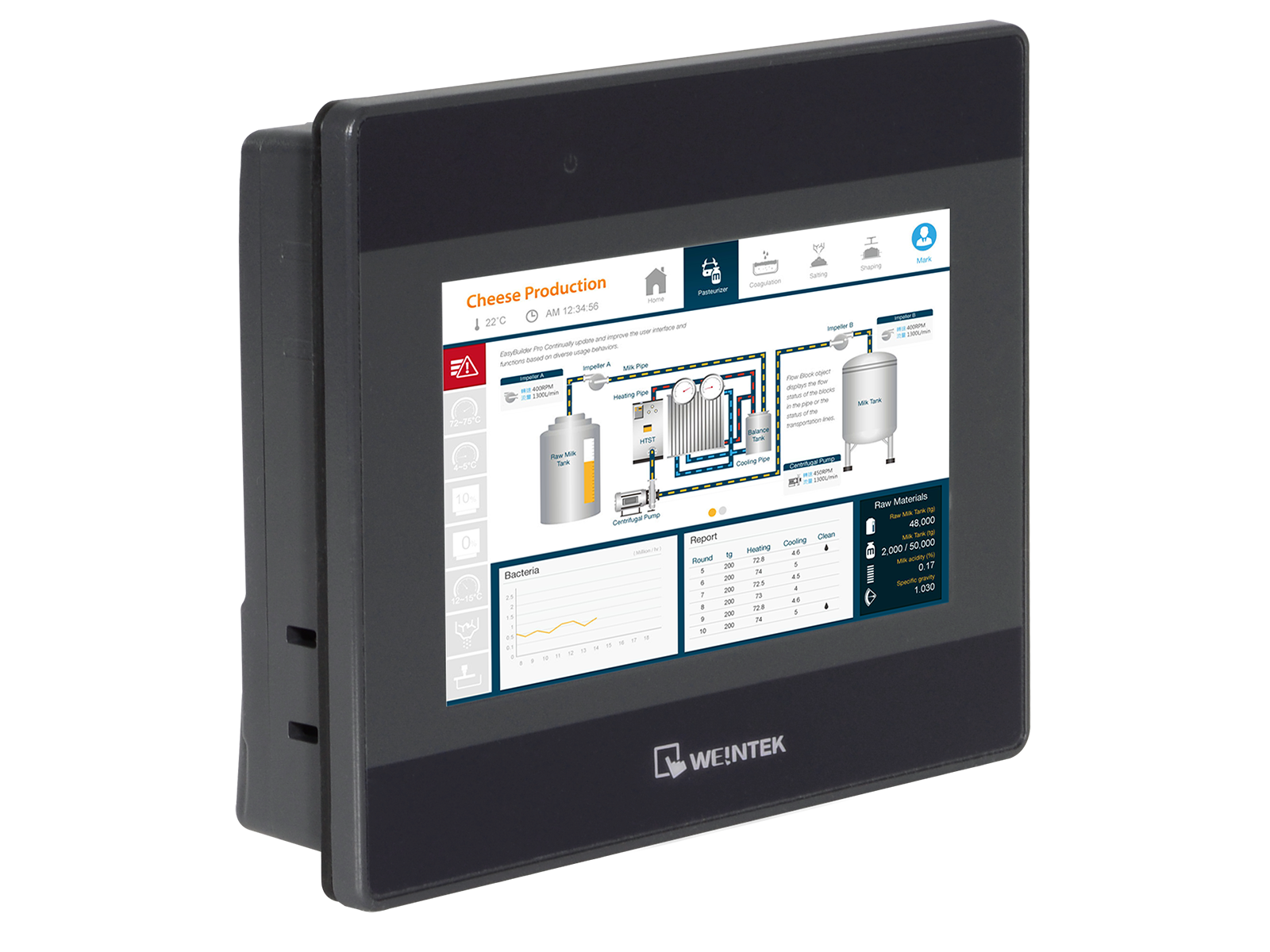 weintek, Weintek iP: HMI básica de 4,3" - MT8052IP