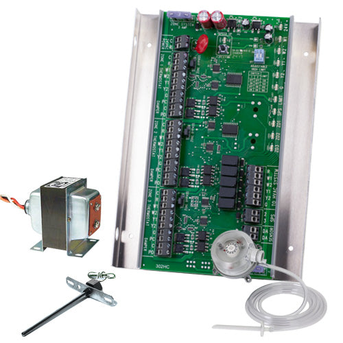 Controles iO de climatización, ZP3-HCMS-ESP-KIT = Panel de tres zonas (2H/2C) con kit ESP = Controles iO HVAC