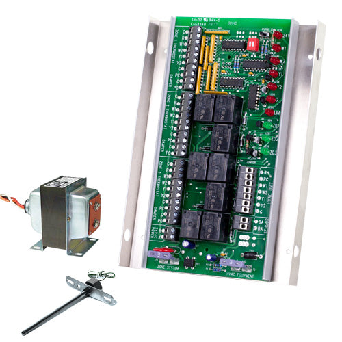 Controles iO de climatización, ZP3-HCMS-KIT = Kit de panel de zona de tres zonas (2H/2C) = Controles iO HVAC